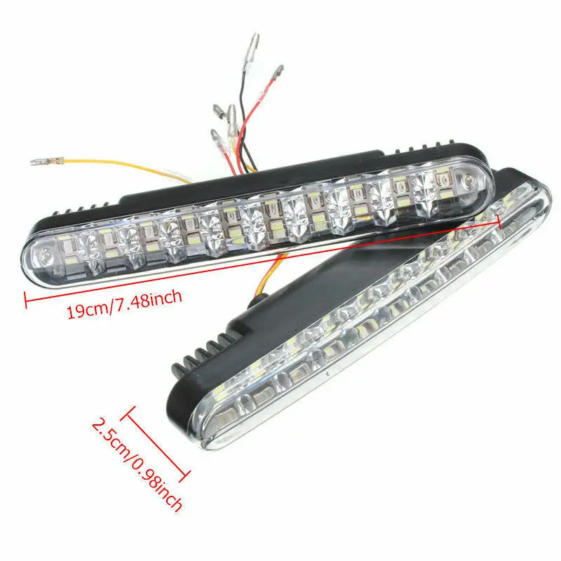 Trailers Daytime Running Light RVs White & Yellow 12V Universal Trucks SUVs Car Driving
Trailers Daytime Running Light RVs White & Yellow 12V Universal Trucks SUVs Car Driving