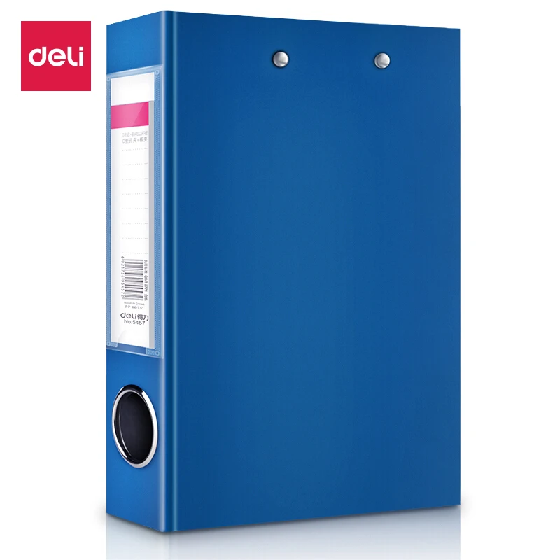 Deli A4 Board Clip + Two-hole D-type Folder Loose-leaf Punch Folders File Storage Office Supplies 5457
Deli A4 Board Clip + Two-hole D-type Folder Loose-leaf Punch Folders File Storage Office Supplies 5457
