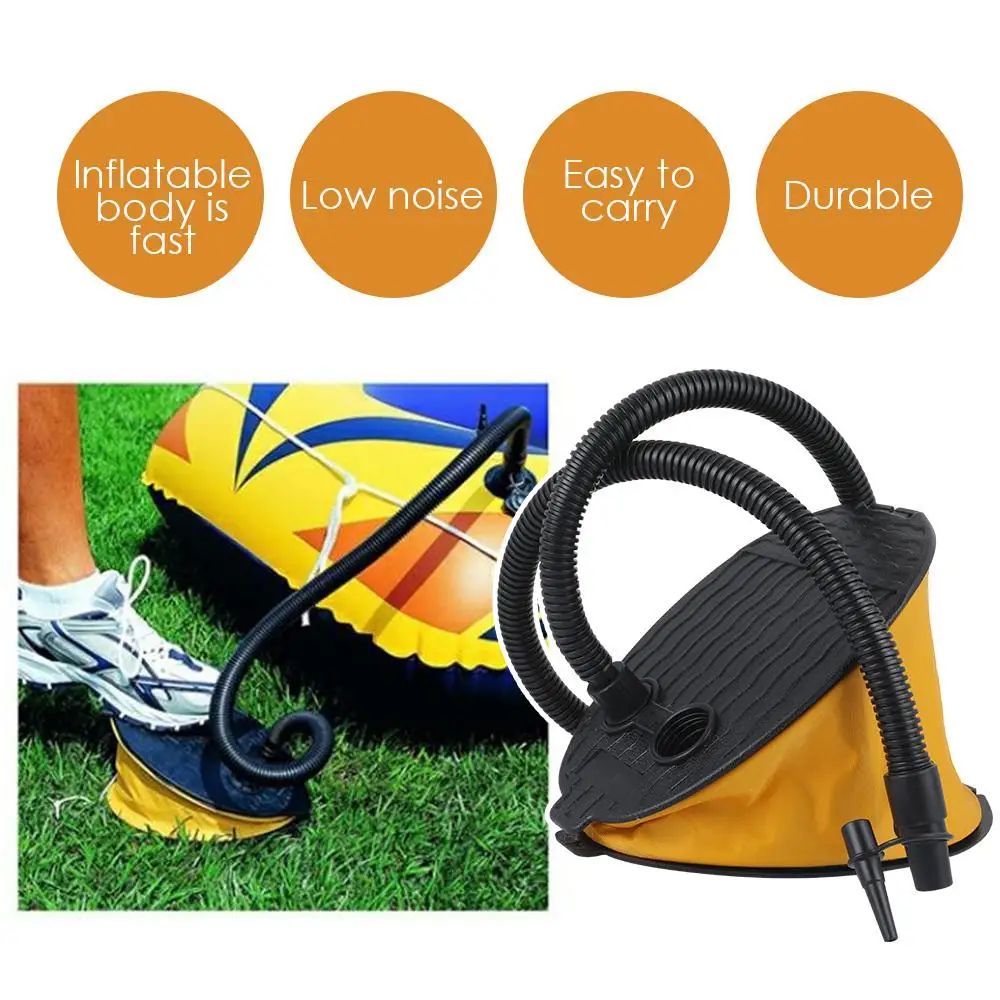 

Easy To Carry 3L Plastic with 116cm Tube Foot Pump Foot Inflatable Cylinder Inflatable Accessories Ball New
