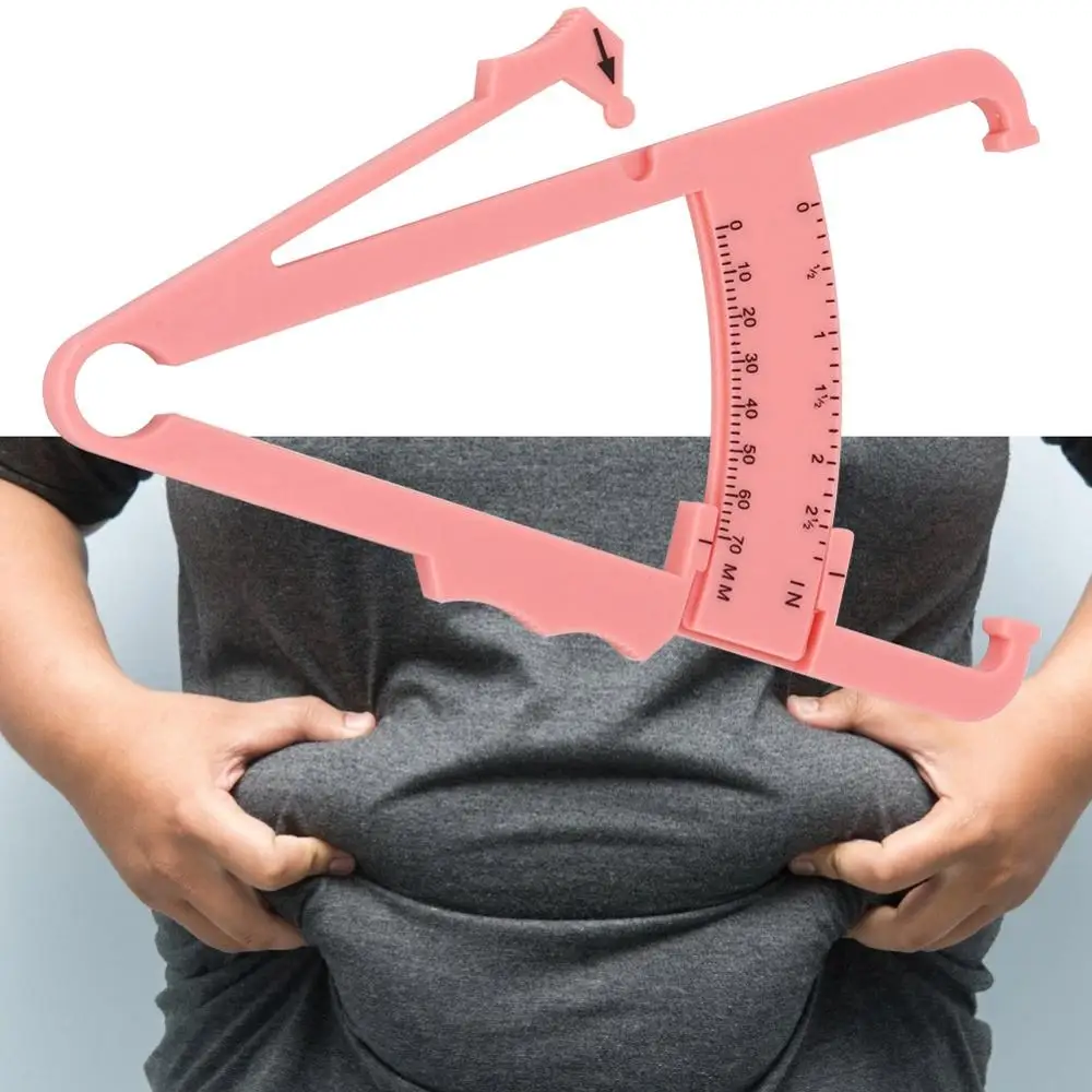 70mm Body Fat Monitor Skinfold Caliper Fat Tester Measurement Tape Weight Lose Weight Fitness Body Slimming Measure Tools 2 PCS
70mm Body Fat Monitor Skinfold Caliper Fat Tester Measurement Tape Weight Lose Weight Fitness Body Slimming Measure Tools 2 PCS