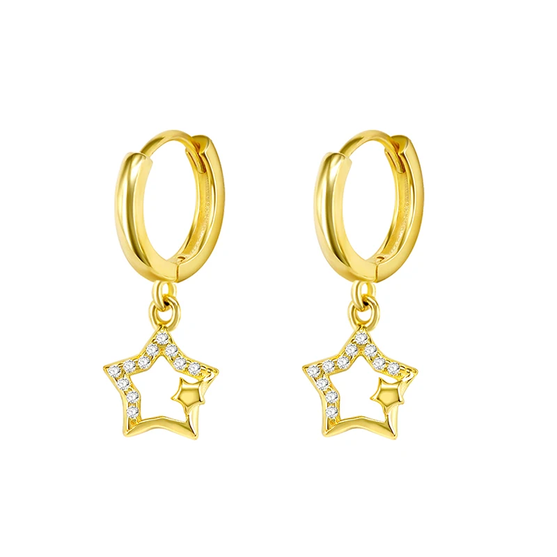 Exquisite Star Crystal Pendant 925 Sterling Silver Ear Buckle Popular Female Zircon Hoop Earrings Fashion Jewelry Birthday Gifts
Exquisite Star Crystal Pendant 925 Sterling Silver Ear Buckle Popular Female Zircon Hoop Earrings Fashion Jewelry Birthday Gifts