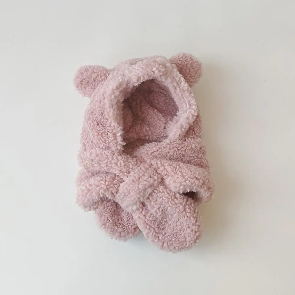 Neck Protection Daily Costume Lovely Appearance Cute Bear Ear Girls Plush Cap Girls Scarf Hat for Daily Wear
Neck Protection Daily Costume Lovely Appearance Cute Bear Ear Girls Plush Cap Girls Scarf Hat for Daily Wear