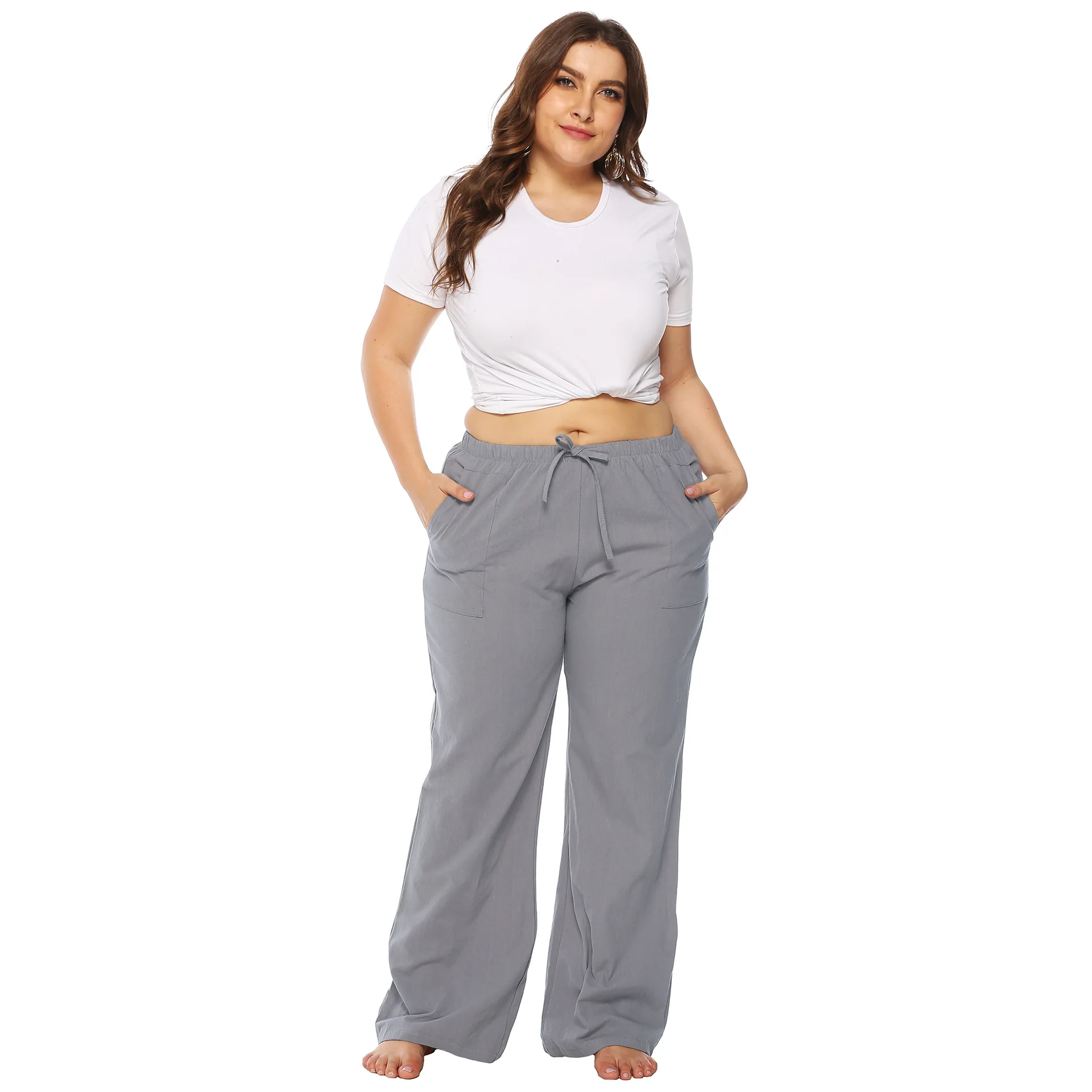 Summer Women Loose Waist Flare Pants Girls Long Casual Pants Large Size 2xl Overalls Streetwear Sweatpants Trousers Hot Female
Summer Women Loose Waist Flare Pants Girls Long Casual Pants Large Size 2xl Overalls Streetwear Sweatpants Trousers Hot Female