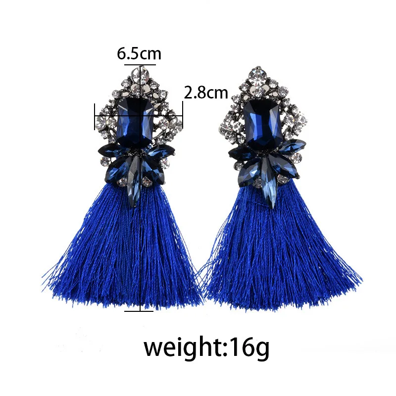 Fashion Tassel Earrings Statement Earrings Lady Crystal Earrings Aretes Earing Earrings for Women Jewelry Stud Earings Green
Fashion Tassel Earrings Statement Earrings Lady Crystal Earrings Aretes Earing Earrings for Women Jewelry Stud Earings Green