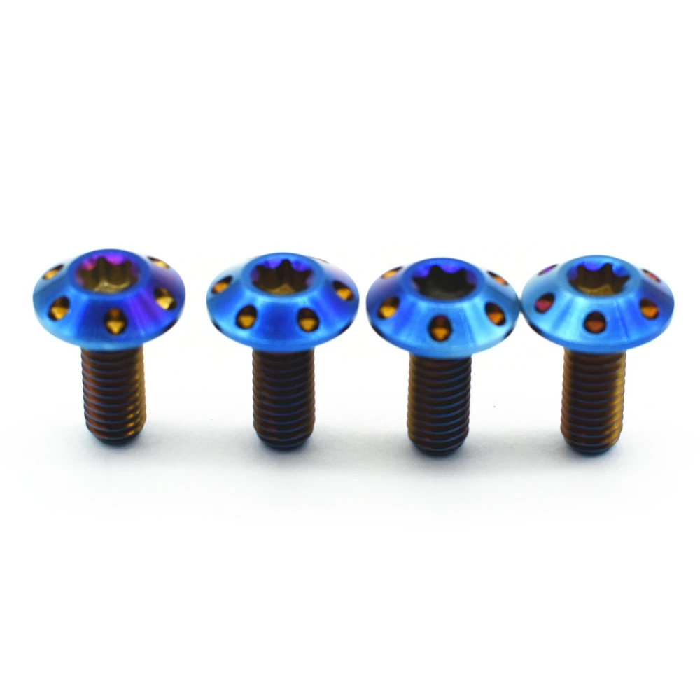 Титановые болты из титанового сплава Torx Винт M6x15/20 мм мотоцикл модифицированный
