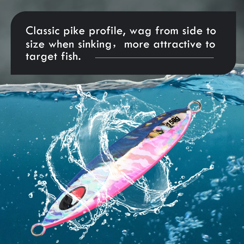 Metal Jig Spoon Lures 60g 80g 100g 120g 150g 210g Artificial Baits Shore Slow Jigging Super Hard Lead Bass Fishing Tackle
Metal Jig Spoon Lures 60g 80g 100g 120g 150g 210g Artificial Baits Shore Slow Jigging Super Hard Lead Bass Fishing Tackle