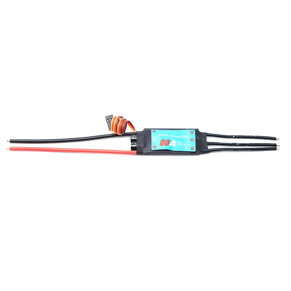 1PCS 20A/30A/40A/50A/60A Bidirectional Brushless ESC for Remote Control Ship Pneumatic Underwater Propelle
1PCS 20A/30A/40A/50A/60A Bidirectional Brushless ESC for Remote Control Ship Pneumatic Underwater Propelle