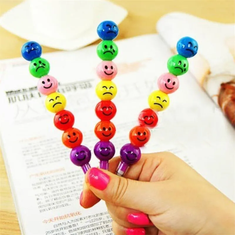 7 Colors Crayons Creative Sugar-Coated Haws Cartoon Smiley Graffiti Pen Stationery Gifts For Kids Wax Crayon Pencil 7 Colors
7 Colors Crayons Creative Sugar-Coated Haws Cartoon Smiley Graffiti Pen Stationery Gifts For Kids Wax Crayon Pencil 7 Colors