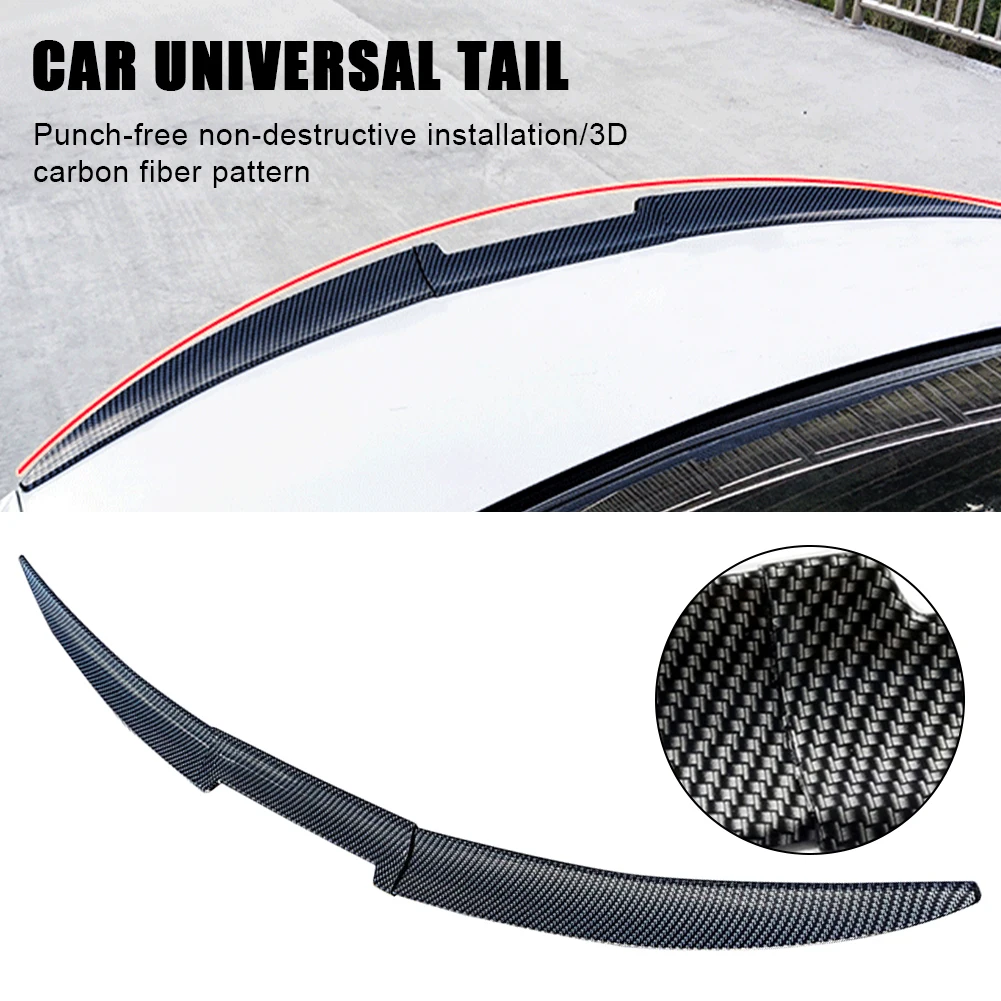 Universal Car Trunk Spoiler Wing 1.5m Adhesive Tail Spoiler Lip Carbon Fiber Leather Anti-Aging Car Style Decoration Exterior
Universal Car Trunk Spoiler Wing 1.5m Adhesive Tail Spoiler Lip Carbon Fiber Leather Anti-Aging Car Style Decoration Exterior