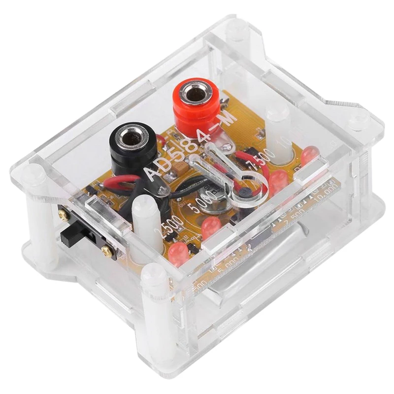 4-канальный Высокоточный опорный модуль AD584 с прозрачным корпусом 2,5 в/7,5 В/5 В/10 в 
4-канальный Высокоточный опорный модуль AD584 с прозрачным корпусом 2,5 в/7,5 В/5 В/10 в