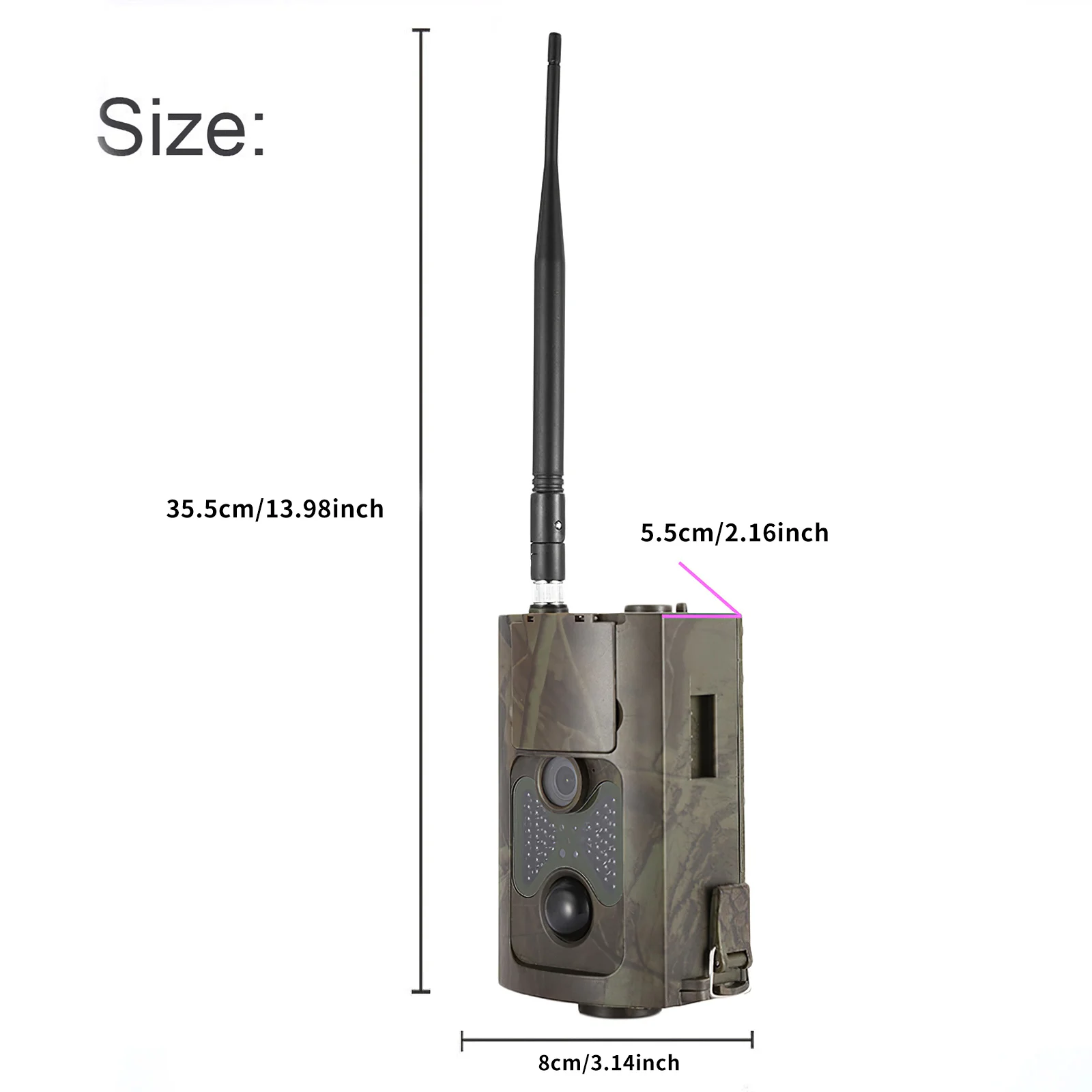 HC550M Wildlife Trail Camera Night Sight Camera 1080P Trail Camcorder IP65 Waterproof Outdoor High Quality Wildlife Surveillance
HC550M Wildlife Trail Camera Night Sight Camera 1080P Trail Camcorder IP65 Waterproof Outdoor High Quality Wildlife Surveillance