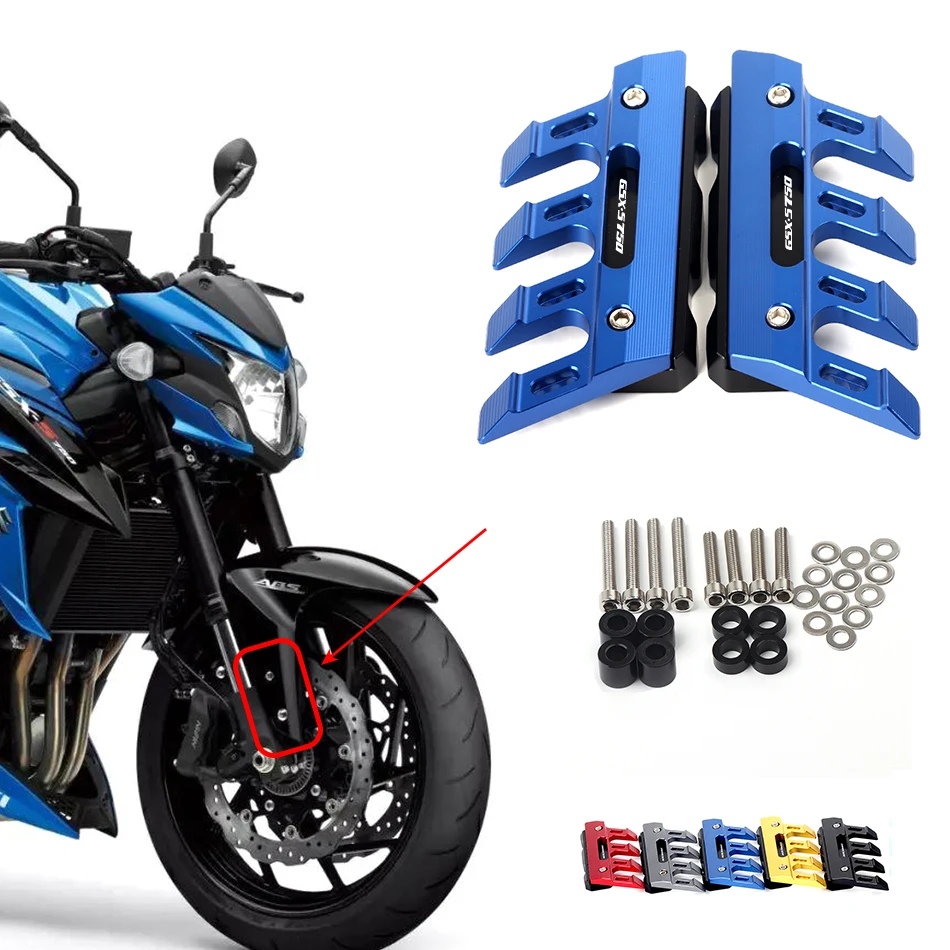 Для Suzuki GSX-S750 GSXS750 GSR750 фотоэлемент мотоцикла CNC переднее крыло ползунок боковая защита аксессуары 5 цветов
Для Suzuki GSX-S750 GSXS750 GSR750 фотоэлемент мотоцикла CNC переднее крыло ползунок боковая защита аксессуары 5 цветов