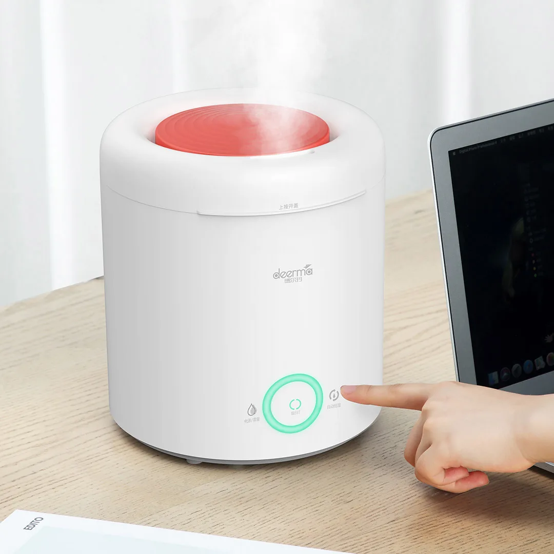 Deerma Air Humidifier Convenient Water Adding Humidifier Home Bedroom Silent Mini Office Humidification Smart Humidity DEM-F301
Deerma Air Humidifier Convenient Water Adding Humidifier Home Bedroom Silent Mini Office Humidification Smart Humidity DEM-F301