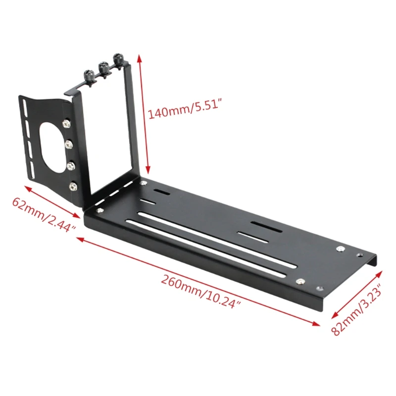 Vertical Graphics Card Holder Bracket GPU Mount Video Card VGA Support Holder Kit Black/White
Vertical Graphics Card Holder Bracket GPU Mount Video Card VGA Support Holder Kit Black/White