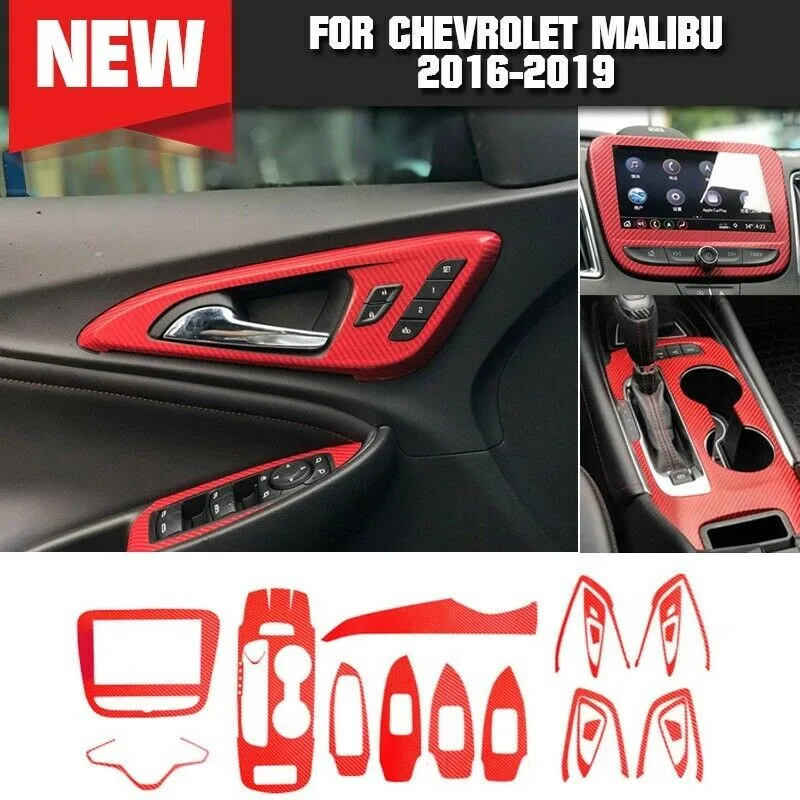 29 шт./компл. Автомобильная декоративная наклейка для Chevrolet Malibu 2016-2019, красная, прочная, для салона, Новинка
29 шт./компл. Автомобильная декоративная наклейка для Chevrolet Malibu 2016-2019, красная, прочная, для салона, Новинка