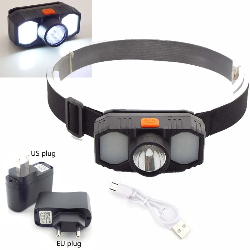 USB Rechargeable Headlight XPE+SMD 3 Light Headlamp Led Head Lamp Built-in 18650 Battery 3 Modes Adjustable Head Torch
USB Rechargeable Headlight XPE+SMD 3 Light Headlamp Led Head Lamp Built-in 18650 Battery 3 Modes Adjustable Head Torch