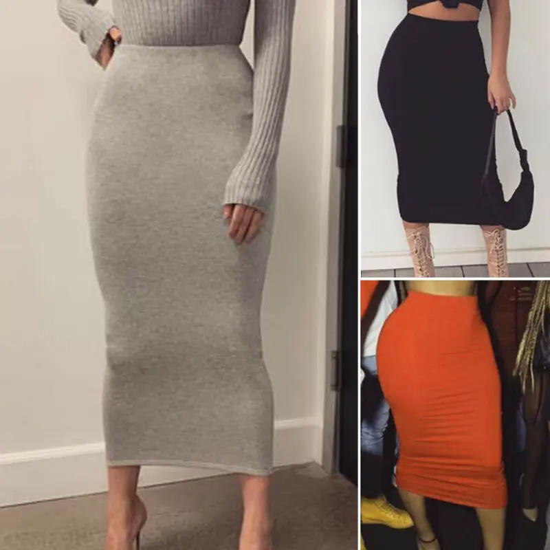 Women Ladies Office Midi Pencil Skirt 2019 Brand New Fashion Stretch Bodycon Solid Tube Plain Plus Size
Women Ladies Office Midi Pencil Skirt 2019 Brand New Fashion Stretch Bodycon Solid Tube Plain Plus Size