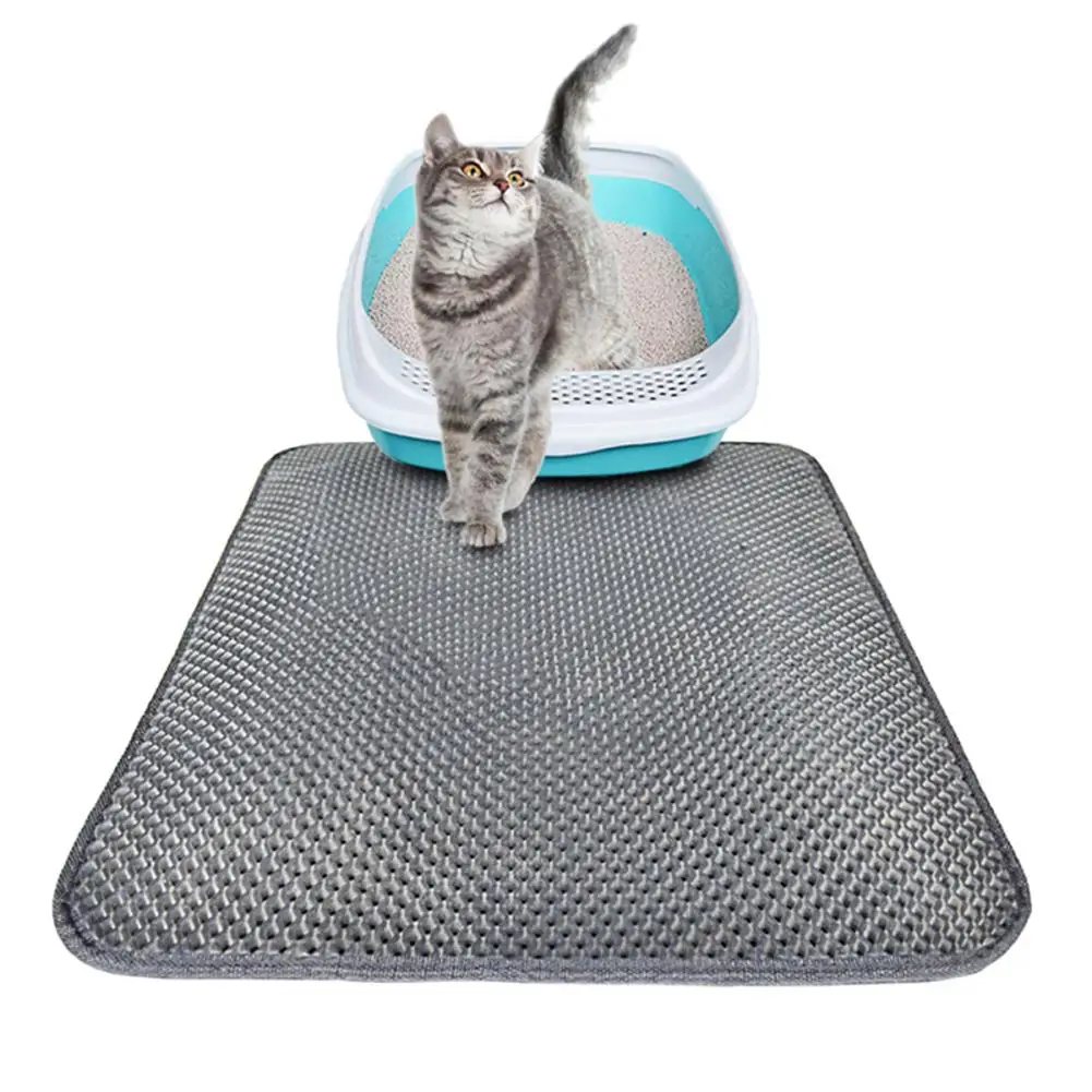 Cat Mat Kitten Litter Pad Folding Double Side Waterproof Trash Trapper Non Slip EVA Protect Floor Feeding Clean Mats Beds
Cat Mat Kitten Litter Pad Folding Double Side Waterproof Trash Trapper Non Slip EVA Protect Floor Feeding Clean Mats Beds