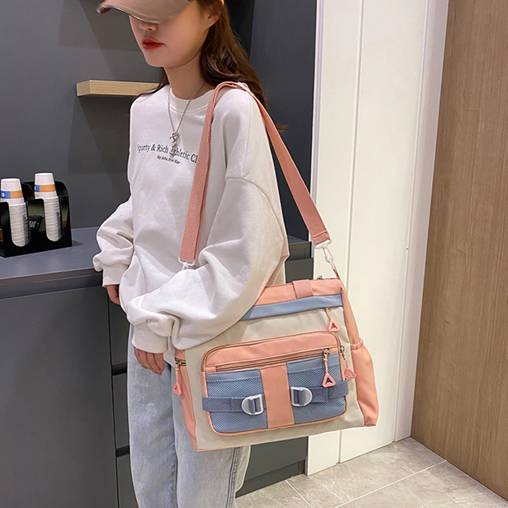 Fashion Student Canvas Backpacks Large Capacity Teenagers Girls Multi-pocket School Shoulder Bag Eco-friendly Designer Handbags
Fashion Student Canvas Backpacks Large Capacity Teenagers Girls Multi-pocket School Shoulder Bag Eco-friendly Designer Handbags