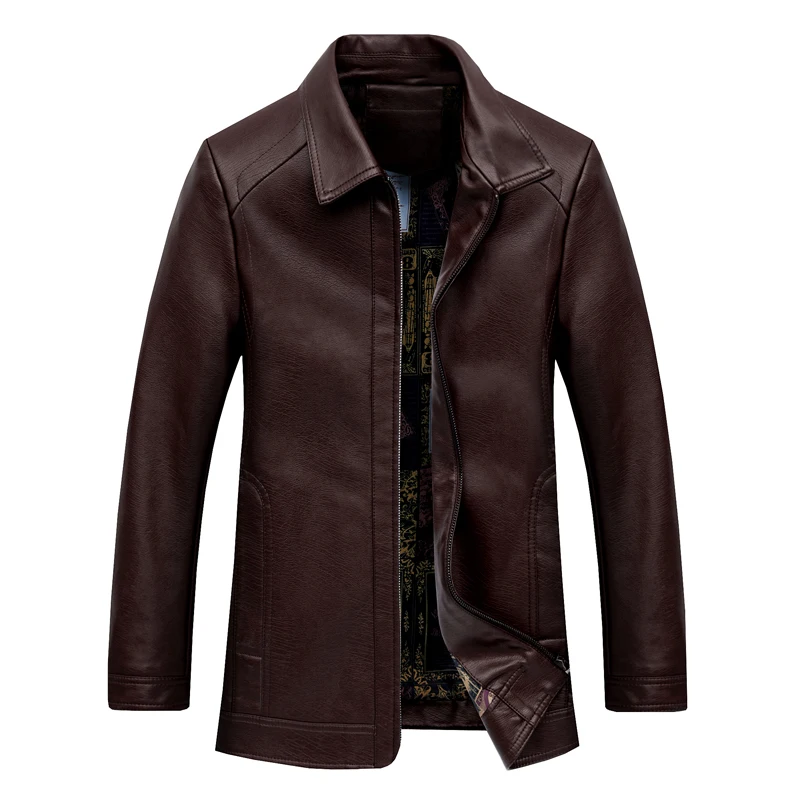 Jacket Mens Biker Turn-down Moto Collar Motorcycle Faux Leather Casual Jackets Fashion Male Black PU Coat Long Sleeve Large Size
Jacket Mens Biker Turn-down Moto Collar Motorcycle Faux Leather Casual Jackets Fashion Male Black PU Coat Long Sleeve Large Size