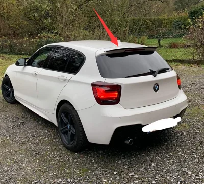 Спойлер для BMW 116 118 120 125 135 F20 спойлер АБС пластик неокрашенный Праймер задний