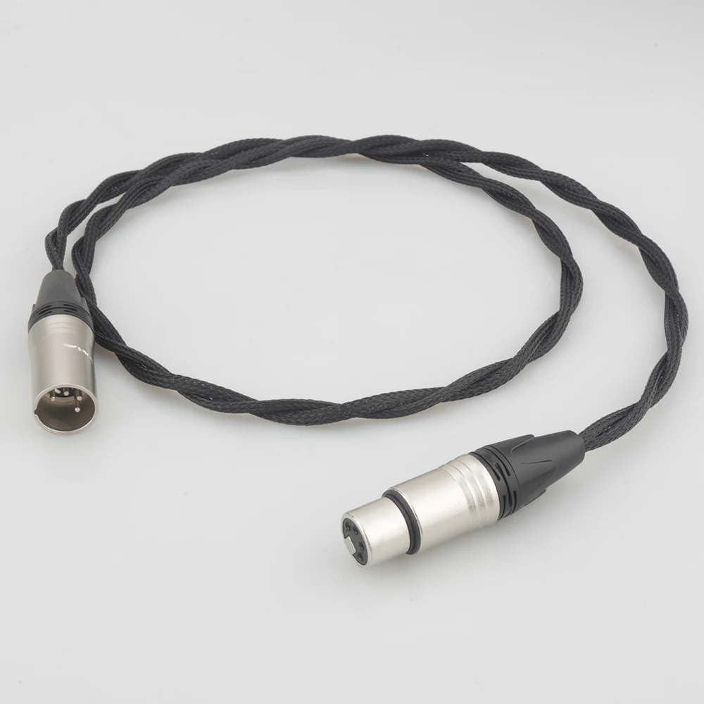Audiocrast 4-Pin XLR (Balance) Male to 4-Pin XLR (Balance) Female Extension Cable, Headphone Extension Cable, Audio Cable Jack
Audiocrast 4-Pin XLR (Balance) Male to 4-Pin XLR (Balance) Female Extension Cable, Headphone Extension Cable, Audio Cable Jack