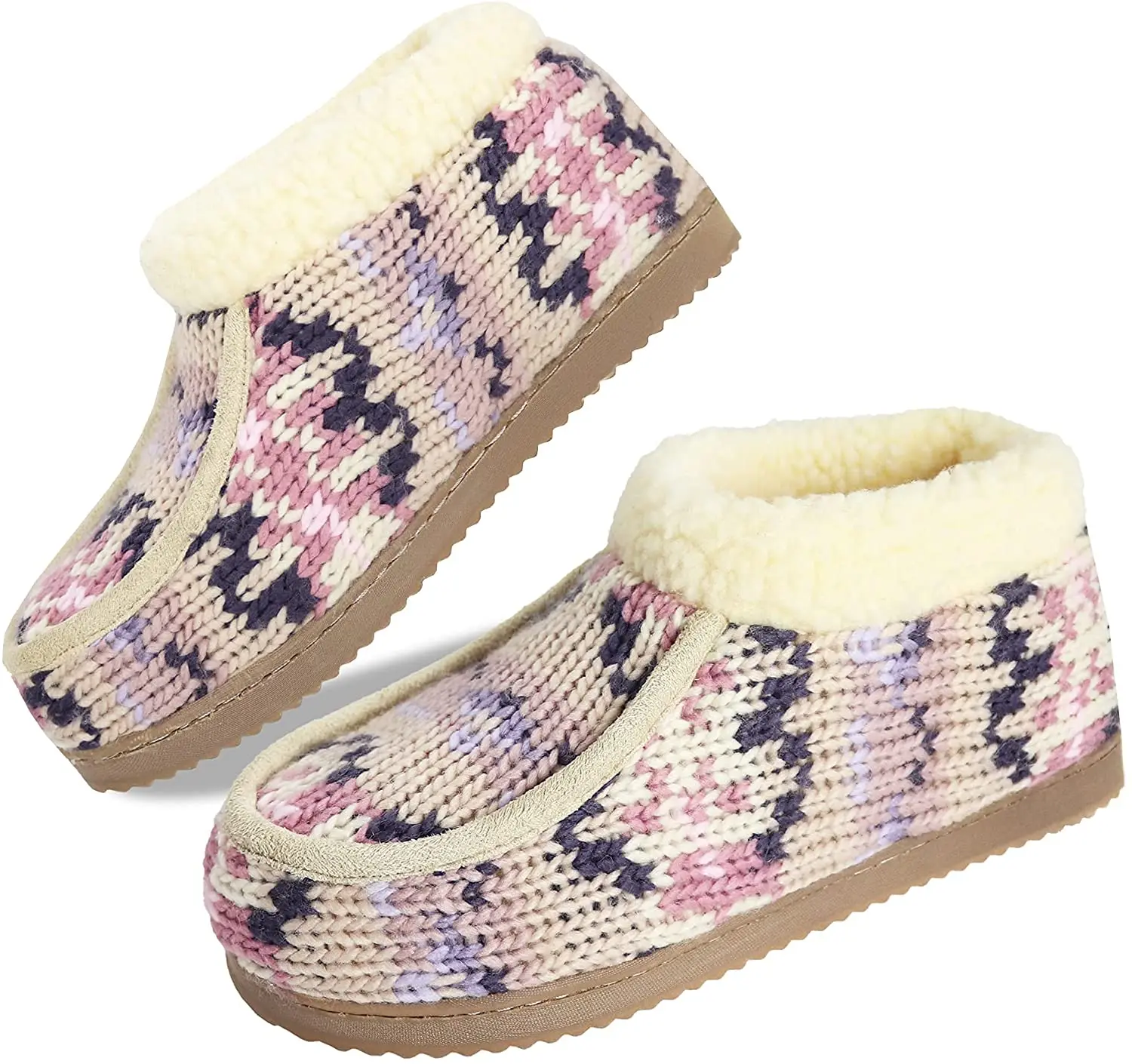 Ladies comfortable winter boots slippers with lamb wool lining and memory foam knit closed heel boots for ladies indoors and out
Ladies comfortable winter boots slippers with lamb wool lining and memory foam knit closed heel boots for ladies indoors and out