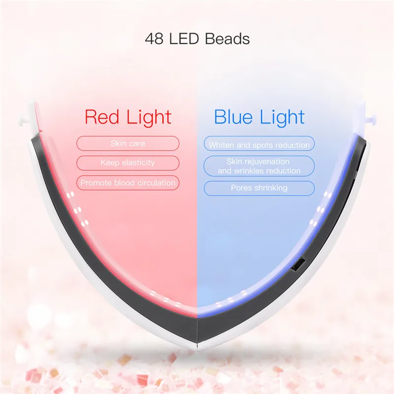 LED Photon Light Therapy V Face Lifting Massager Reduce Double Chin Vibration Facial Slimming Skin Tightening Beauty Skin Care
LED Photon Light Therapy V Face Lifting Massager Reduce Double Chin Vibration Facial Slimming Skin Tightening Beauty Skin Care