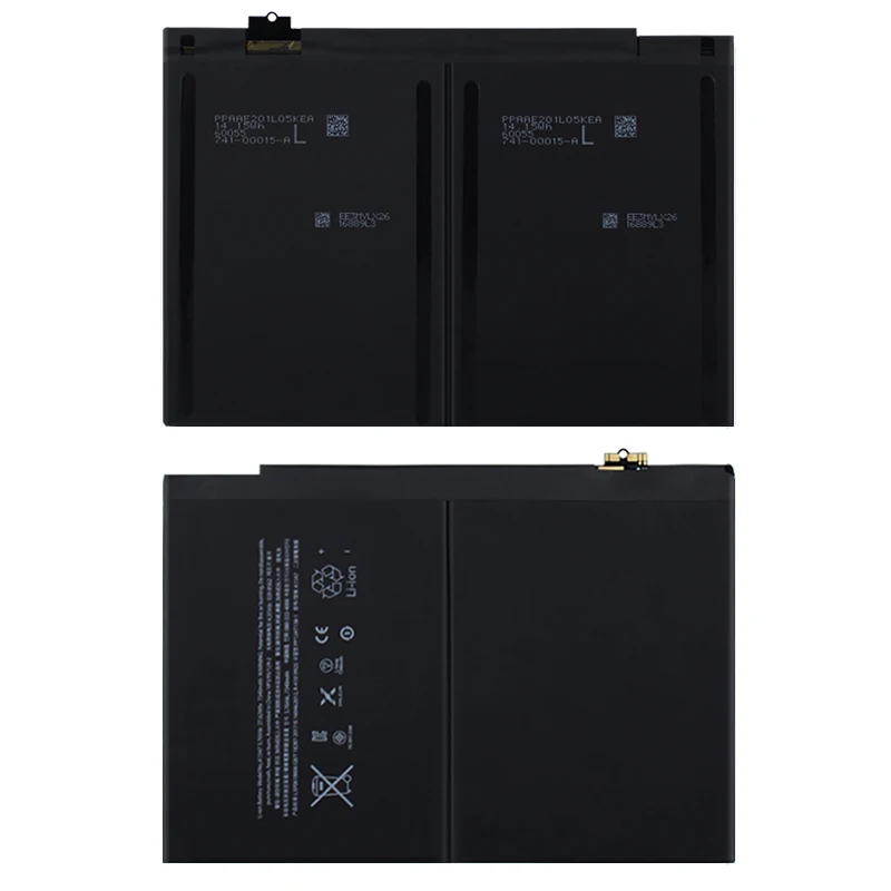 2pcs/lot 7840mAh A1547 Battery For Apple iPad 6 Air 2 A1566 A1567 High Capacity Polymer Bateria + Free Tools
2pcs/lot 7840mAh A1547 Battery For Apple iPad 6 Air 2 A1566 A1567 High Capacity Polymer Bateria + Free Tools