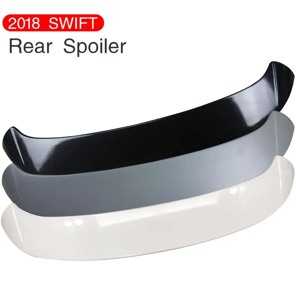 Задний спойлер для swift 2018 2019 2020 высококачественный abs материал краска