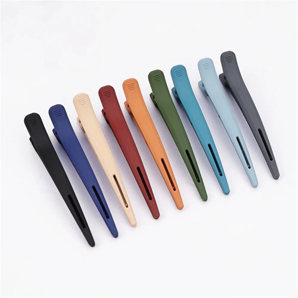 12cm Large Matte Duckbill Clip Color Acrylic Hairpin Girl Barrette Professional Hairdresser Clamp Hair Styling Tool
12cm Large Matte Duckbill Clip Color Acrylic Hairpin Girl Barrette Professional Hairdresser Clamp Hair Styling Tool