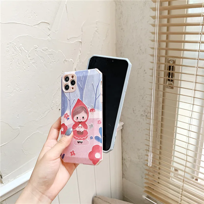 Little Red-Cap Wolf Animal phone case for iPhone 12 11 Pro Max X XR XS 7 8p Anti-fall Comfortable Phone Soft Back Cover
Little Red-Cap Wolf Animal phone case for iPhone 12 11 Pro Max X XR XS 7 8p Anti-fall Comfortable Phone Soft Back Cover