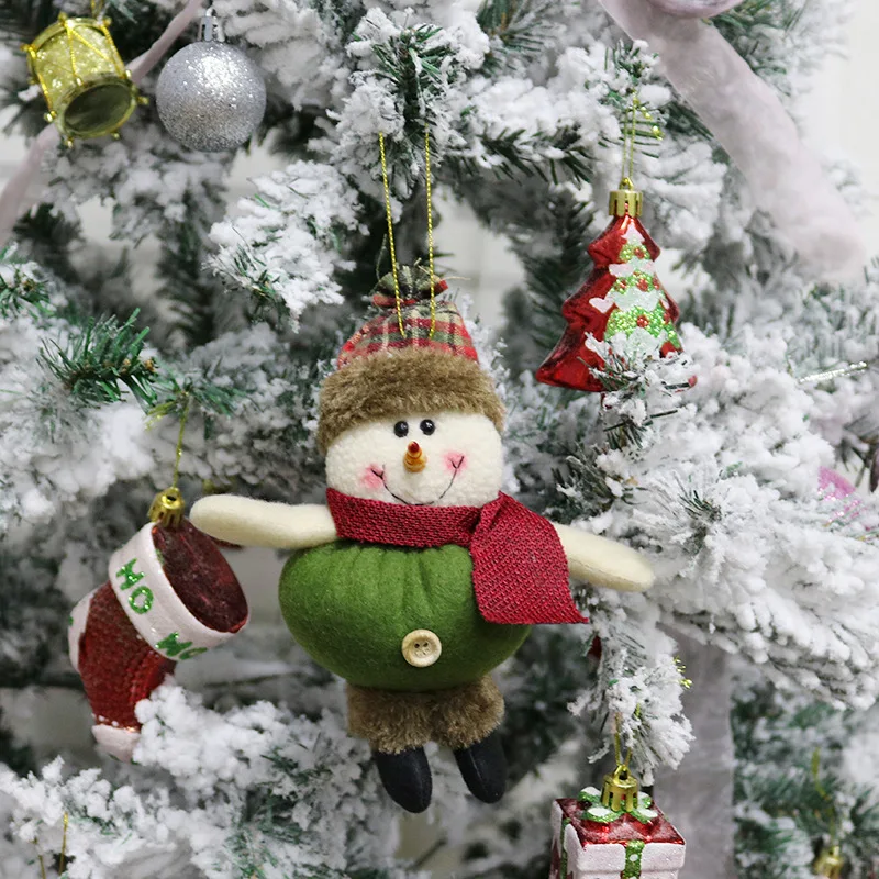 Santa Claus snowman elk Christmas gift small pendant plush doll Christmas tree pendant supplies Merry Christmas Ornaments
Santa Claus snowman elk Christmas gift small pendant plush doll Christmas tree pendant supplies Merry Christmas Ornaments