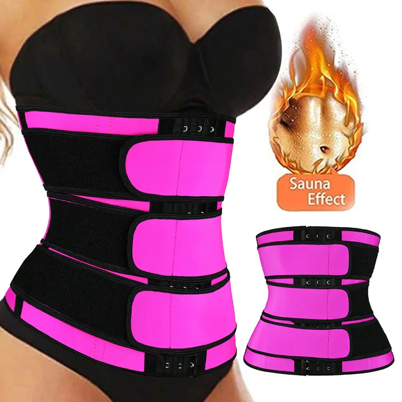 Neoprene Waist Trainer Body Shapers Women Corset Slimming Belt Shapewear Three Rows Hook Three Velcros Cincher Corset Underbust
Neoprene Waist Trainer Body Shapers Women Corset Slimming Belt Shapewear Three Rows Hook Three Velcros Cincher Corset Underbust