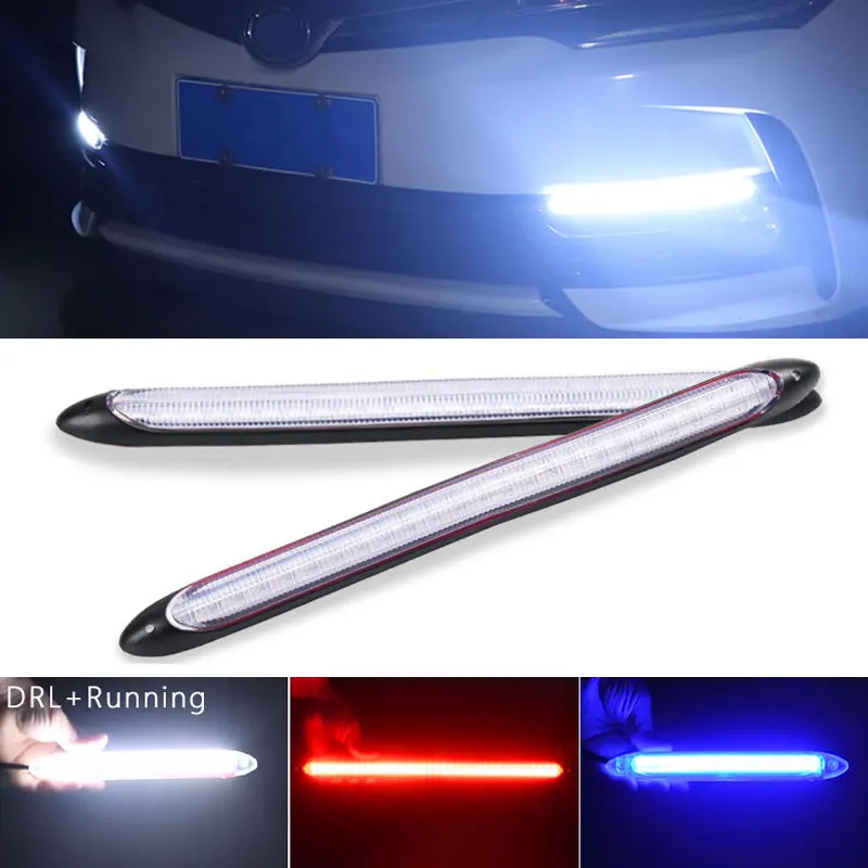 Car modification daytime running lights start scanning streamer turn signal grille lights 12V universal super bright waterproof
Car modification daytime running lights start scanning streamer turn signal grille lights 12V universal super bright waterproof