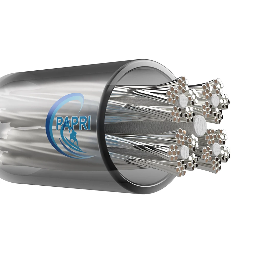 PAPRI GXM-01 OCC Single crystal Copper Silver- Plated Upgrade headphone cable DIY Audio signal line For Amp Aux Cable AWG21
PAPRI GXM-01 OCC Single crystal Copper Silver- Plated Upgrade headphone cable DIY Audio signal line For Amp Aux Cable AWG21