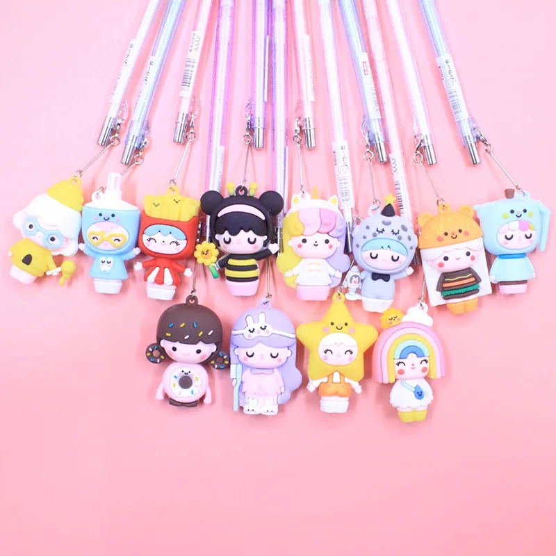 36 pcs/lot Creative Doll Pendant Mechanical Pencil Cute 0.5/0.7mm Student Automatic Pen For Kid School Office Supply
36 pcs/lot Creative Doll Pendant Mechanical Pencil Cute 0.5/0.7mm Student Automatic Pen For Kid School Office Supply