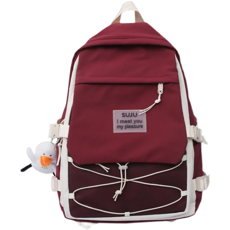 Cute Backpacks for Women Panelled School Backpacks for Teens 2021 New Korean Style High-value Campus 15.6inch Travel Laptop Bags
Cute Backpacks for Women Panelled School Backpacks for Teens 2021 New Korean Style High-value Campus 15.6inch Travel Laptop Bags