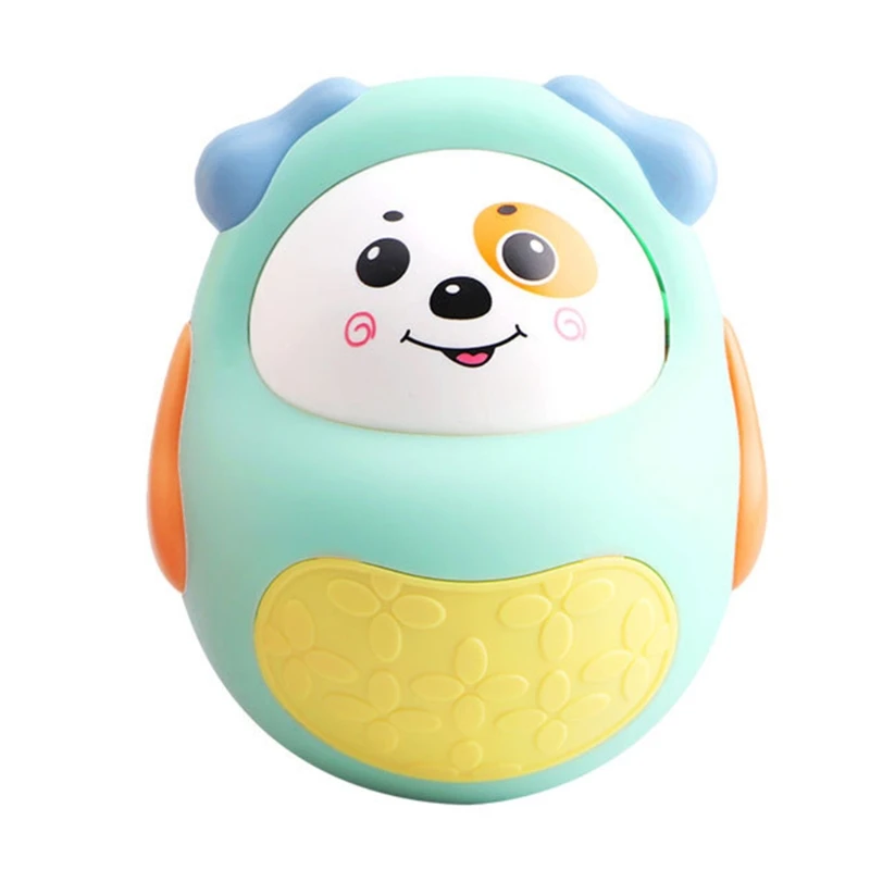 28EC Portable Active Face Puppy Bell Rattle Tumbler, Red / Green Cartoon Tumbler Doll Toy for 0-3/6-12 Months Infants
28EC Portable Active Face Puppy Bell Rattle Tumbler, Red / Green Cartoon Tumbler Doll Toy for 0-3/6-12 Months Infants