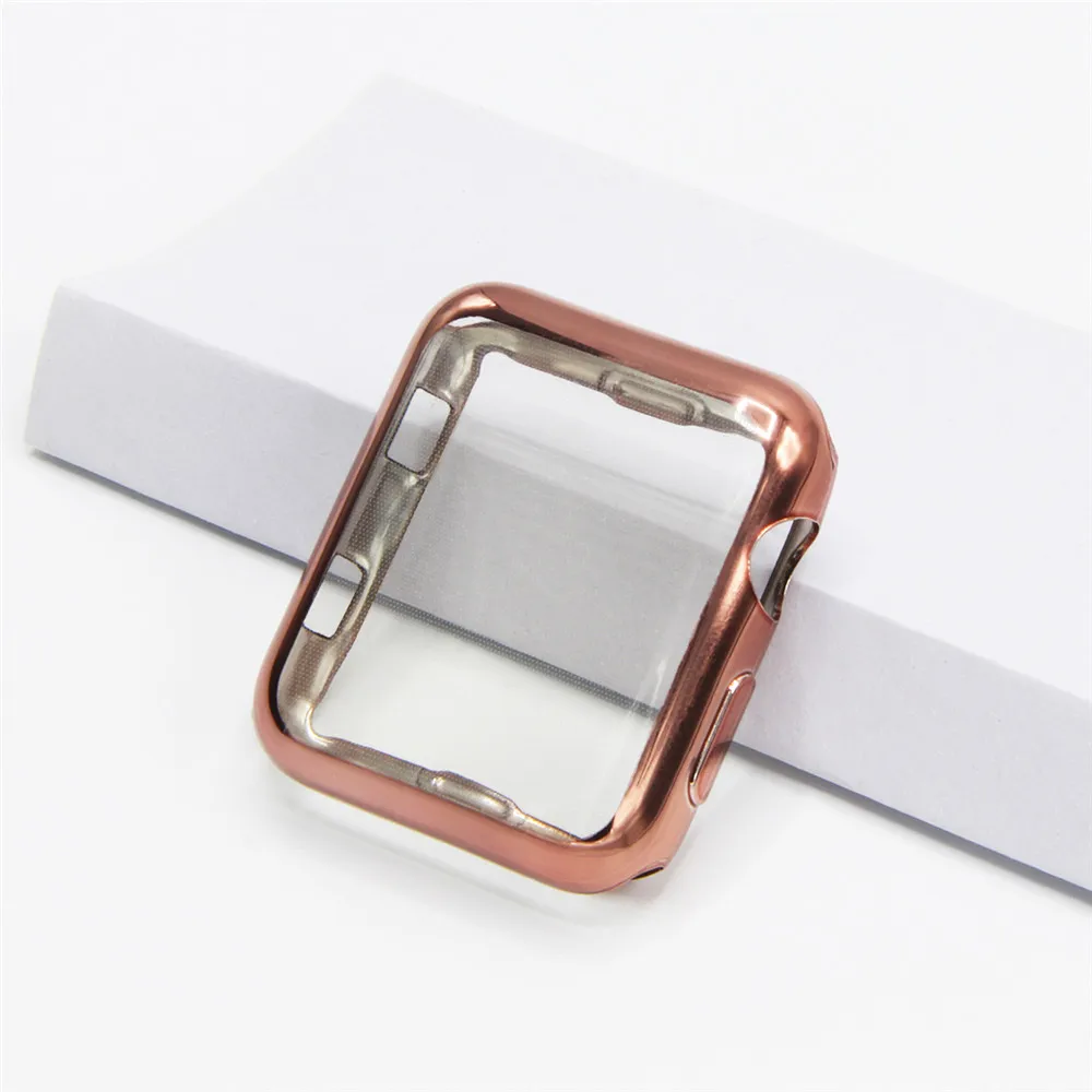 Чехол с полным покрытием для Apple Watch Series 6 5 4 3 2 SE, мягкий гибкий чехол из ТПУ, тонкий бампер для iWatch 44/40 мм 42/38 мм
Чехол с полным покрытием для Apple Watch Series 6 5 4 3 2 SE, мягкий гибкий чехол из ТПУ, тонкий бампер для iWatch 44/40 мм 42/38 мм