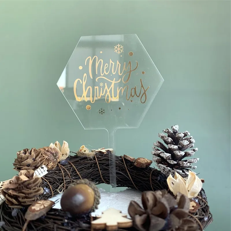 New 2020 Merry Christmas Acrylic Cake Topper Gold Letters Xmas Cupcake Toppers Flags for Xmas Christmas Party Cake Decorations
New 2020 Merry Christmas Acrylic Cake Topper Gold Letters Xmas Cupcake Toppers Flags for Xmas Christmas Party Cake Decorations