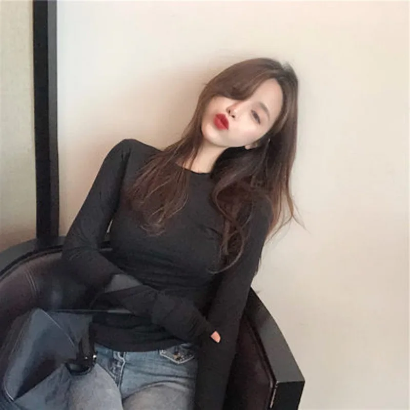 2021 primavera e no outono nova cor de doces coreano fino topo de fundo camisa feminina moda manga longa camiseta
2021 primavera e no outono nova cor de doces coreano fino topo de fundo camisa feminina moda manga longa camiseta
