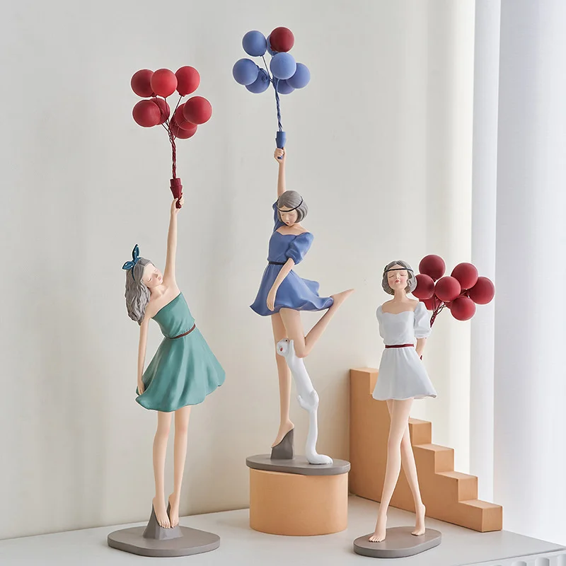 Nordic Creative New Products Balloon Girl Resin Crafts Sculpture Decoration Home Adornment Living Room Bedroom Desktop Ornaments
Nordic Creative New Products Balloon Girl Resin Crafts Sculpture Decoration Home Adornment Living Room Bedroom Desktop Ornaments