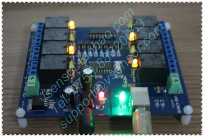 Design of Dual Power Supply for 8-way Relay Module with USB Interface Optocouplers Are Completely Isolated 
Design of Dual Power Supply for 8-way Relay Module with USB Interface Optocouplers Are Completely Isolated