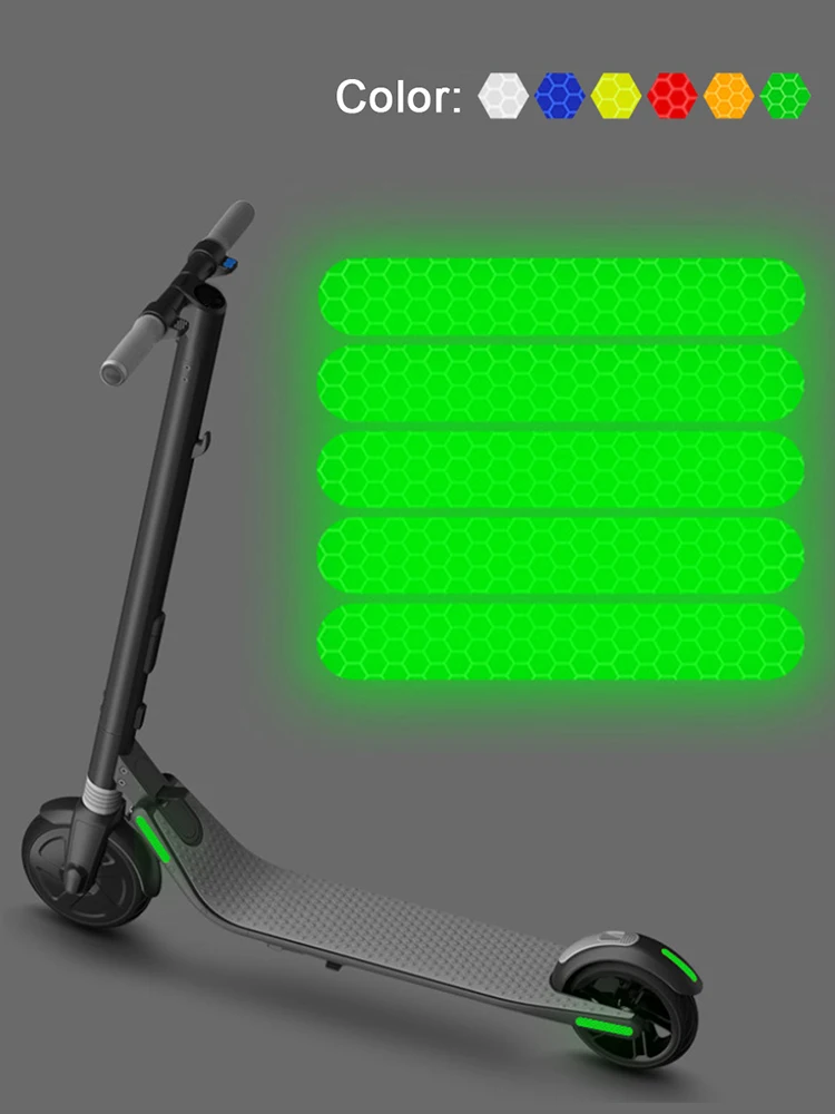 5Pcs Reflective Stickers For Ninebot ES1 ES2 ES3 ES4 E22 E25 Series Electric Scooter 6 Colors PVC Stickers Scooter Accessories
5Pcs Reflective Stickers For Ninebot ES1 ES2 ES3 ES4 E22 E25 Series Electric Scooter 6 Colors PVC Stickers Scooter Accessories