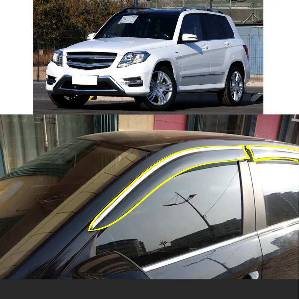 Car Sticker Plastic Window Glass Wind Visor Rain/Sun Guard Vent For Mercedes Benz GLK X204 260 300 2008 2009 2010 2011 2012-2015
Car Sticker Plastic Window Glass Wind Visor Rain/Sun Guard Vent For Mercedes Benz GLK X204 260 300 2008 2009 2010 2011 2012-2015