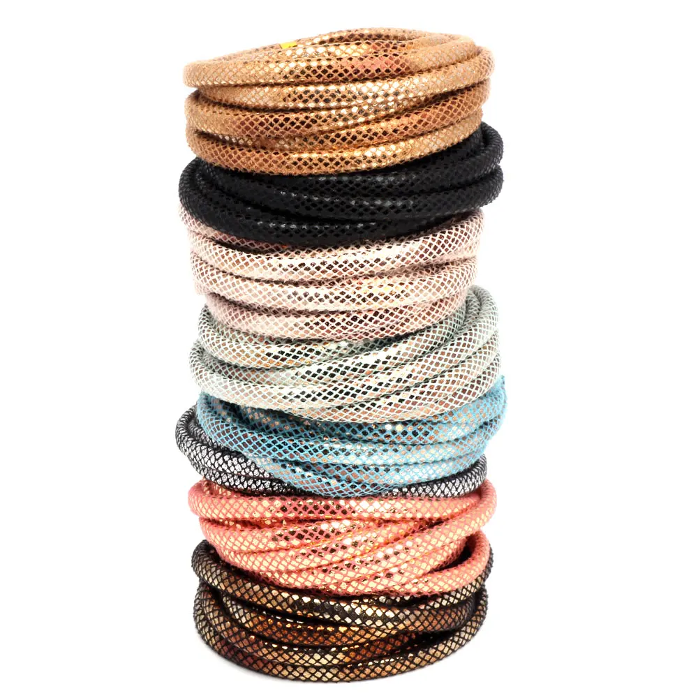 6mm 2yards/lot Half round PU Leather Cord Rope For European style DIY Necklace Bracelet choker Craft Jewelry Making NEW | Украшения и