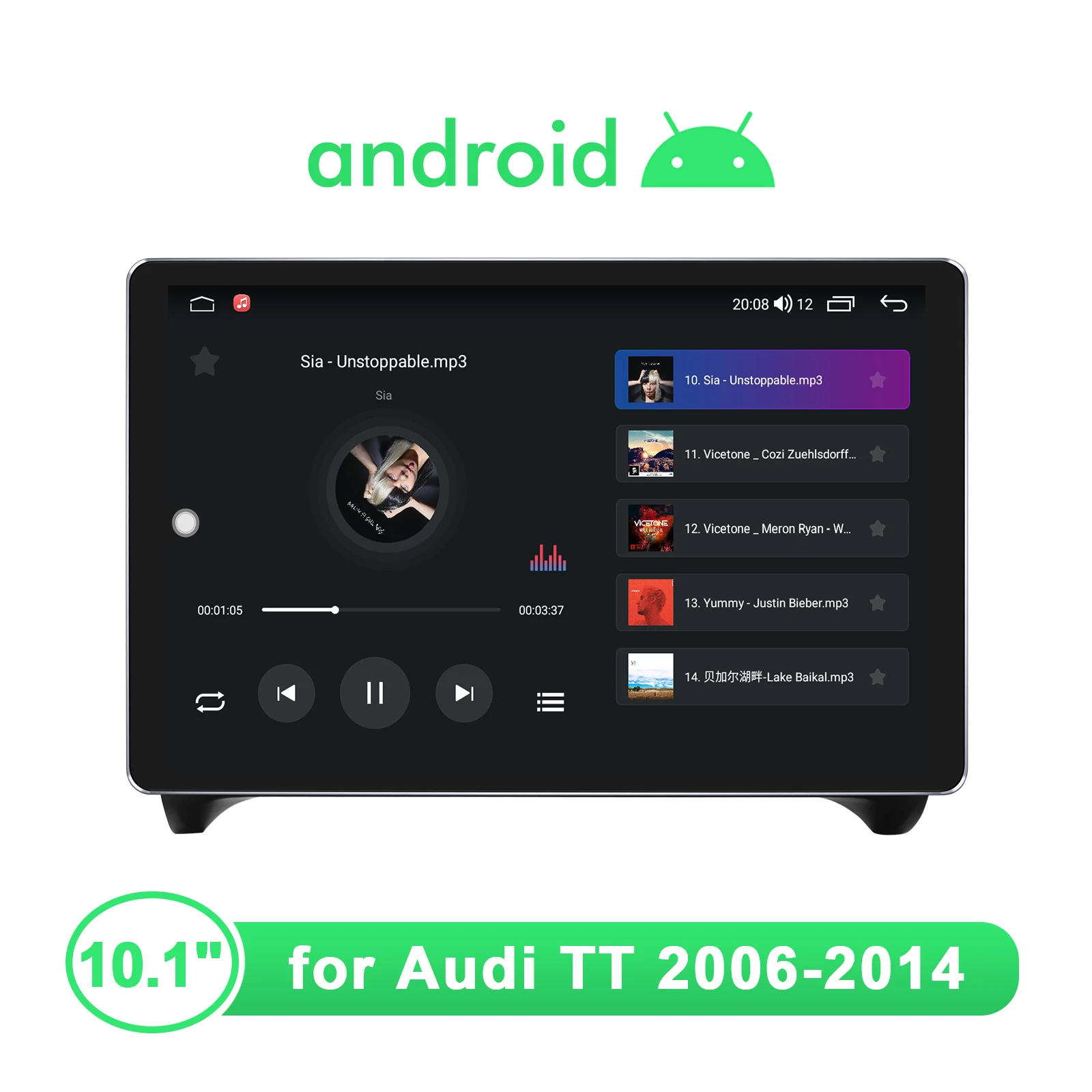JOYING Android Car Radio Android 10.0 Head Unit Car Monitors 10.1 Inch Bluetooth With GPS Steering Wheel For Audi TT 2006-2014
JOYING Android Car Radio Android 10.0 Head Unit Car Monitors 10.1 Inch Bluetooth With GPS Steering Wheel For Audi TT 2006-2014