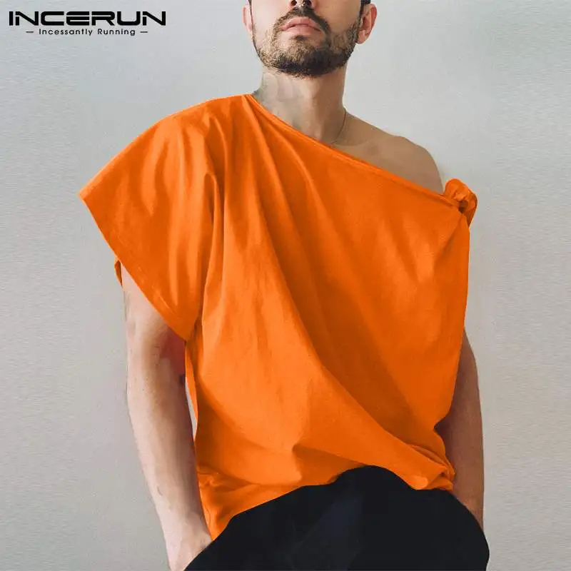 Мужская однотонная модная футболка INCERUN в американском стиле для вечерние, мужская повседневная футболка с коротким рукавом и плечевым рем...
Мужская однотонная модная футболка INCERUN в американском стиле для вечерние, мужская повседневная футболка с коротким рукавом и плечевым рем...