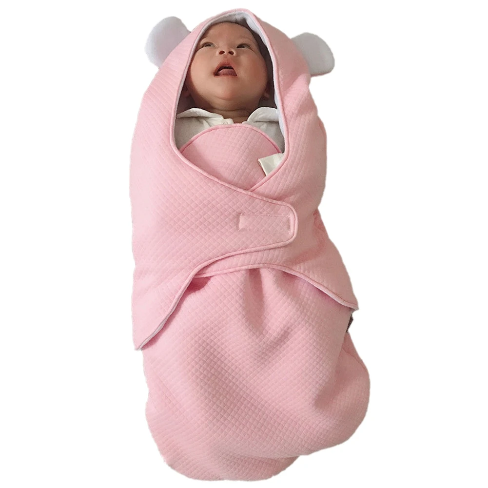 

Baby Wrap Swaddle Blanket Soft Baby Sleep Sack Bag Stroller Wrap for 0-8 Months Infant Girls and Boys